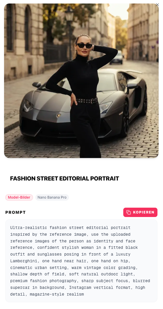 Prompt Bibliothek für Beauty Dienstleister